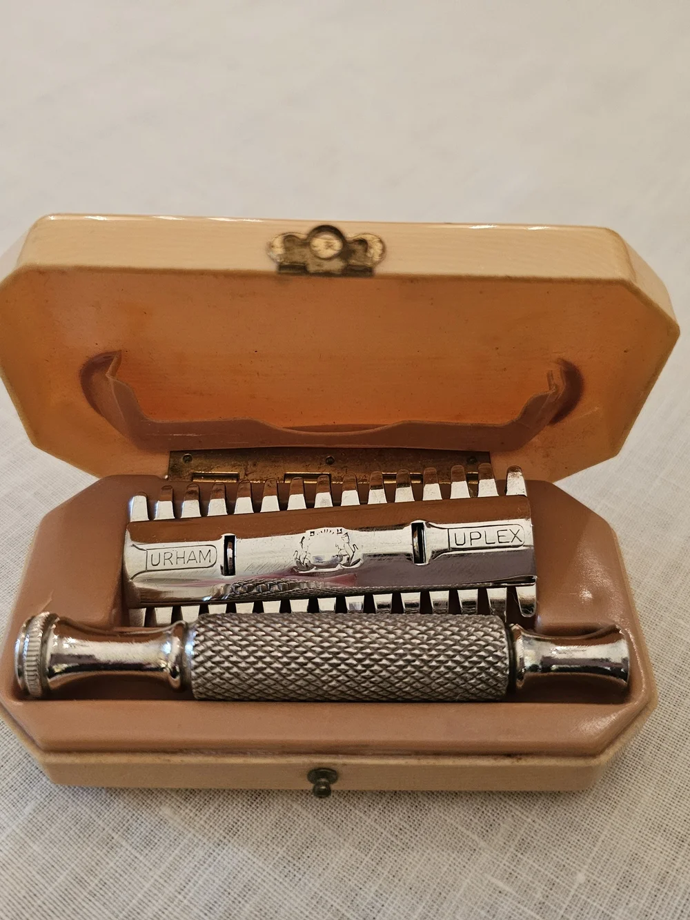 Vintage Durham Duplex Safety Razor Set with Case